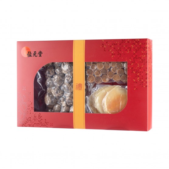 滋養海味禮盒 (花菇 + 螺片 +元貝)